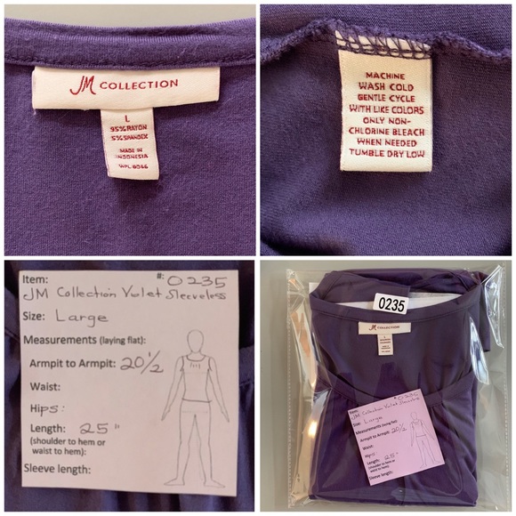 🔥🔥🔥3/$20🔥🔥🔥 Muted Violet Rayon Jersey Top - Picture 3 of 8